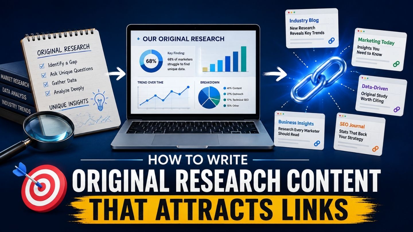 How to Write Original Research Content That Attracts Links