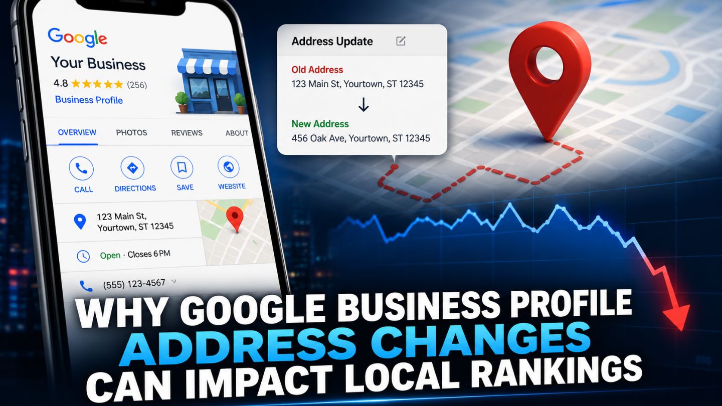 Why Google Business Profile Address Changes Can Impact Local Rankings